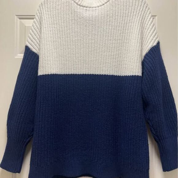 Lands End Chunky Knit Nordic Womans Sweater Ski Outerwear Heavy Knit S - Picture 3 of 5